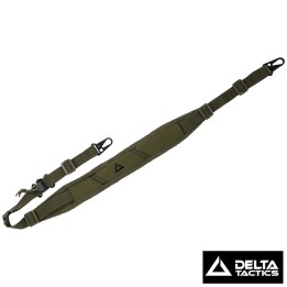 Delta Tactics green OD airsoft 2-point tactical strap