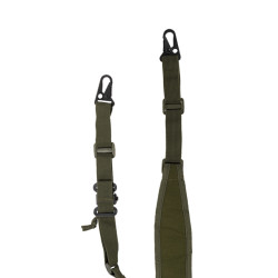 équipement tactique airsoft sangle 2 points vert OD