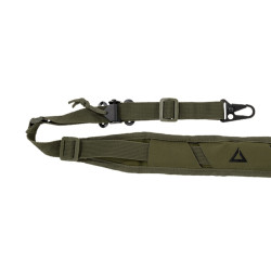 Delta Tactics green OD 2-point tactical webbing for airsoft
