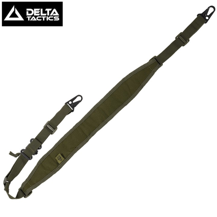 Delta Tactics green OD airsoft 2-point tactical strap