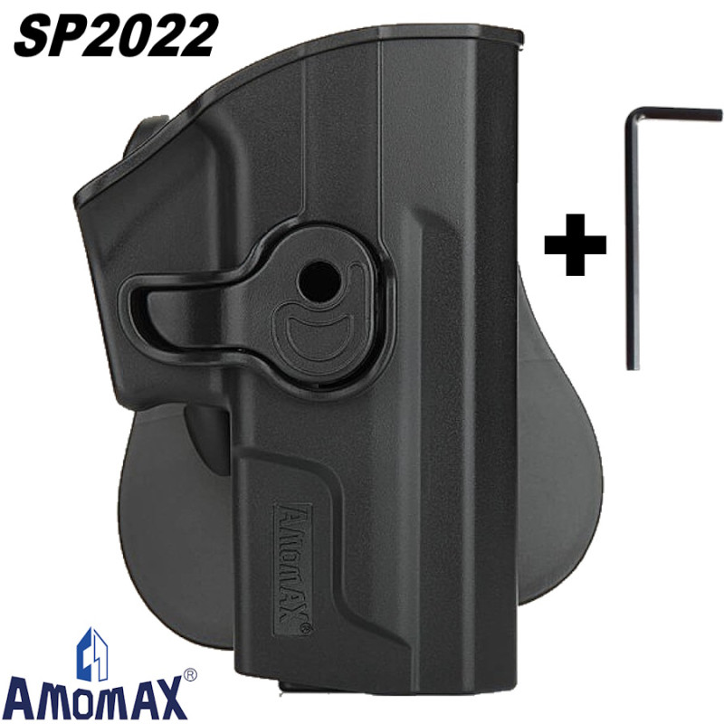 Amomax rigid airsoft holster for Sig Sauer SP2022 right-hander