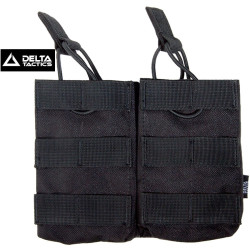 PORTE CHARGEURS DOUBLE G36/AK/M14/SR25 NOIR DELTA...