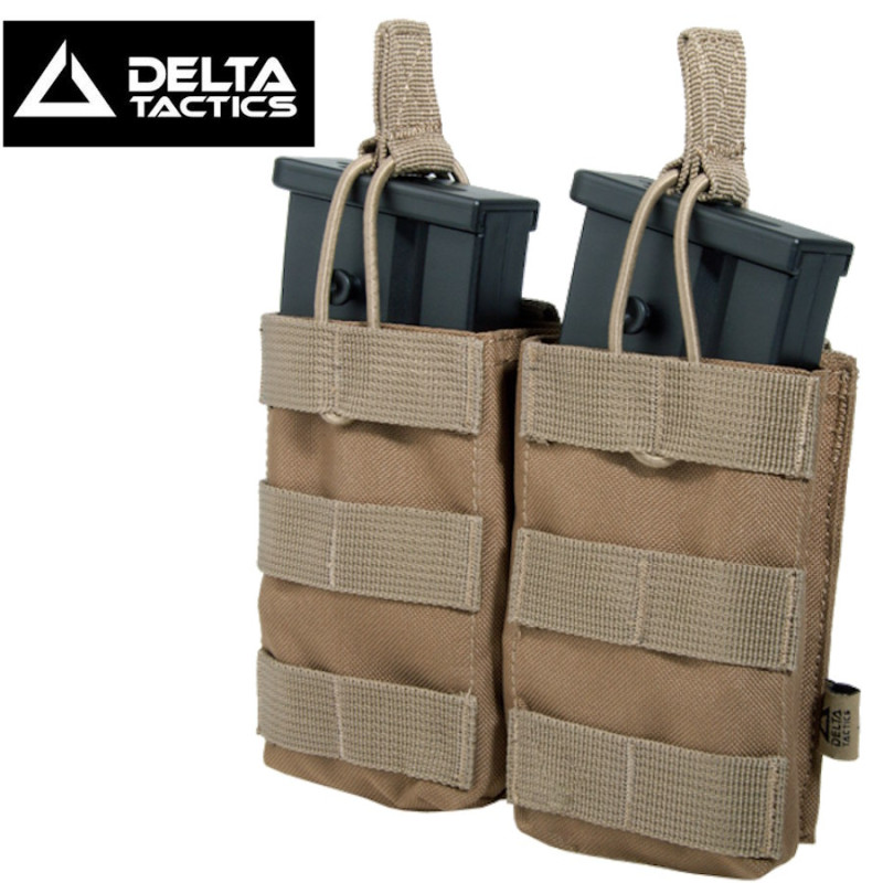 porte chargeur airsoft double avec fixation Molle