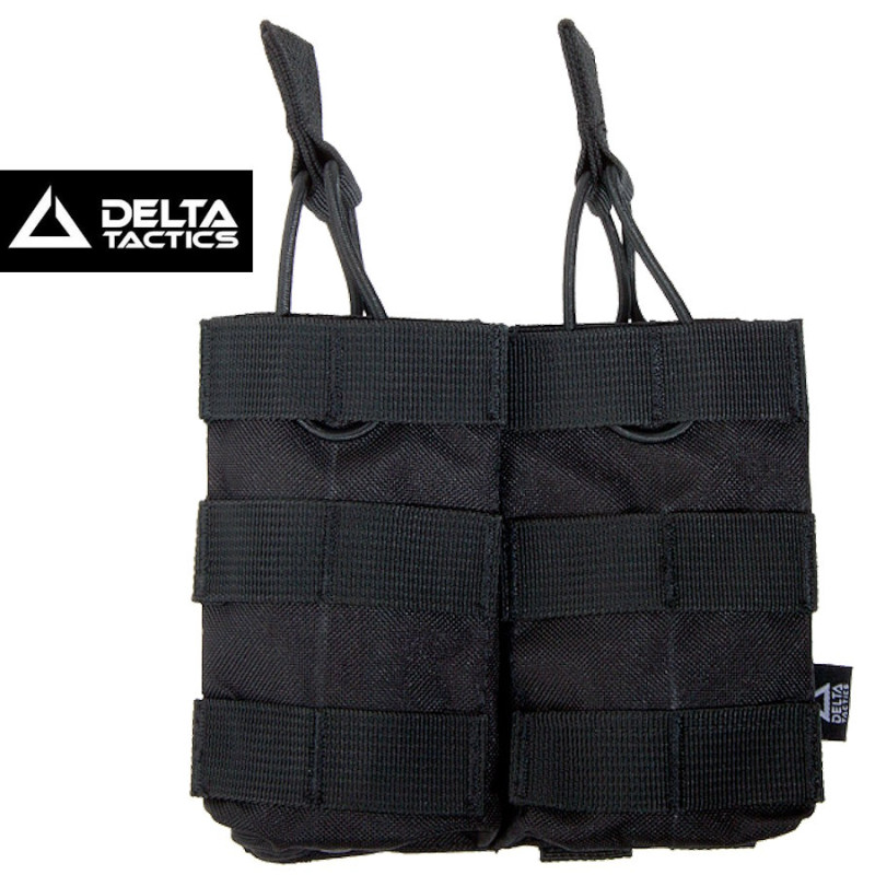 PORTE CHARGEURS DOBLE M4 NOIR DELTA TACTICS