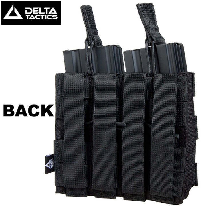PORTE CHARGEURS DOBLE M4 NOIR DELTA TACTICS - Tactical vests