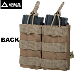 PORTE CHARGEURS DOBLE M4 NOIR DELTA TACTICS