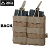 PORTE CHARGEURS DOBLE M4 NOIR DELTA TACTICS