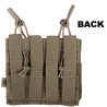 PORTE CHARGEURS DOBLE M4 NOIR DELTA TACTICS