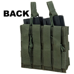 PORTE CHARGEURS DOBLE M4 NOIR DELTA TACTICS