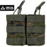 PORTE CHARGEURS DOUBLE G36/AK/M14/SR25 NOIR DELTA TACTICS