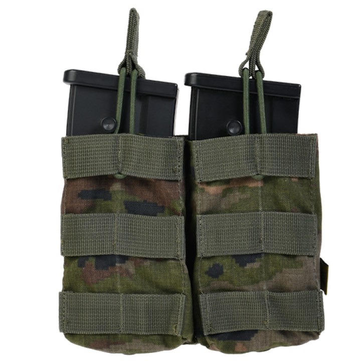 PORTE CHARGEURS DOUBLE G36/AK/M14/SR25 NOIR DELTA TACTICS
