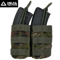 PORTE CHARGEURS DOUBLE G36/AK/M14/SR25 NOIR DELTA TACTICS