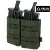 PORTE CHARGEURS DOUBLE G36/AK/M14/SR25 NOIR DELTA TACTICS