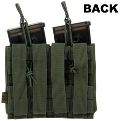 PORTE CHARGEURS DOUBLE G36/AK/M14/SR25 NOIR DELTA TACTICS