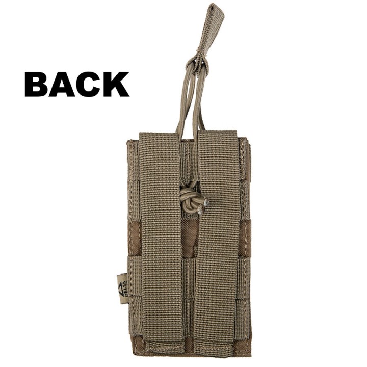 Poche tactique à rétention élastique pour chargeur airsoft supplémentaire