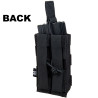 porte chargeur Tactics Noir avec fixation MOLLE