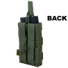 PORTE CHARGEURS DOBLE M4 NOIR DELTA TACTICS