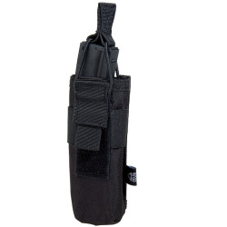 Accessoire gilet tactique porte-chargeur simple noir Delta Tactics pour SMG