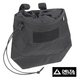 Poche drop pouch speedsoft noire Delta Tactics pour chargeurs et batterie airsoft