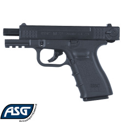 Pistolet CO2 airsoft ISSC M22 blowback, chargeur 13 billes et 440 FPS