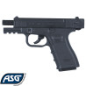 Pistolet CO2 airsoft ISSC M22 blowback, chargeur 13 billes et 440 FPS