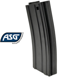 Magasin M4 mid-cap 140 billes ASG 19615 en polymère noir