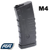 Chargeur airsoft Mid-Cap CAA M4 140 billes noir ASG référence 17663