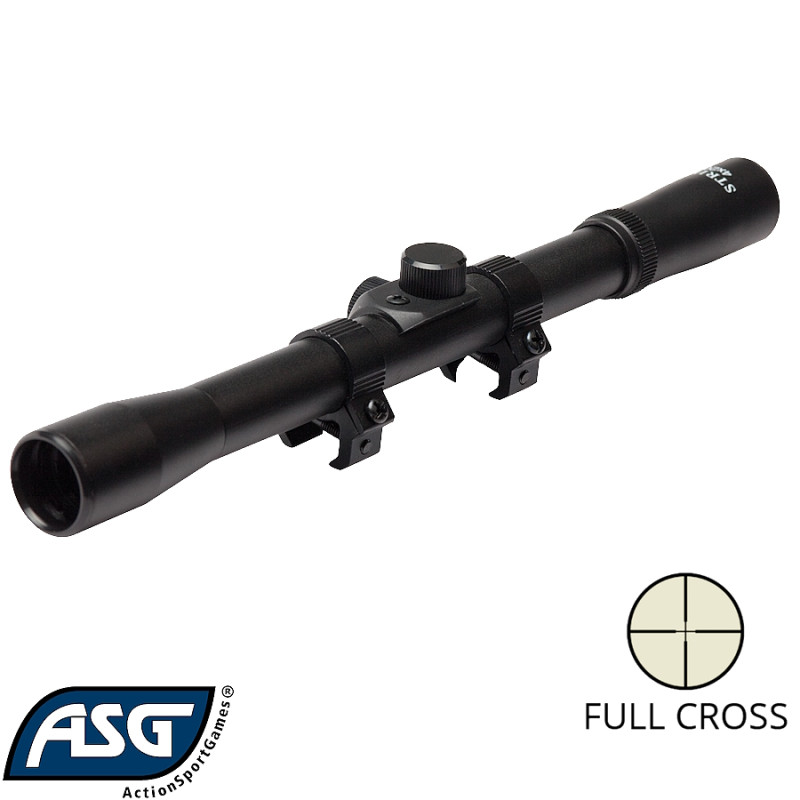 Lunette de tir, 4x20, 11mm mount, noir, ASG
