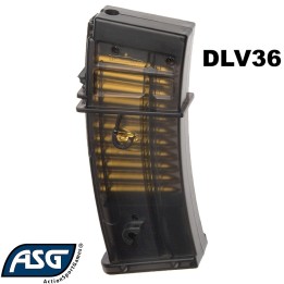 ASG DLV36 48 ball magazine - G36 Low Cap transparent magazine