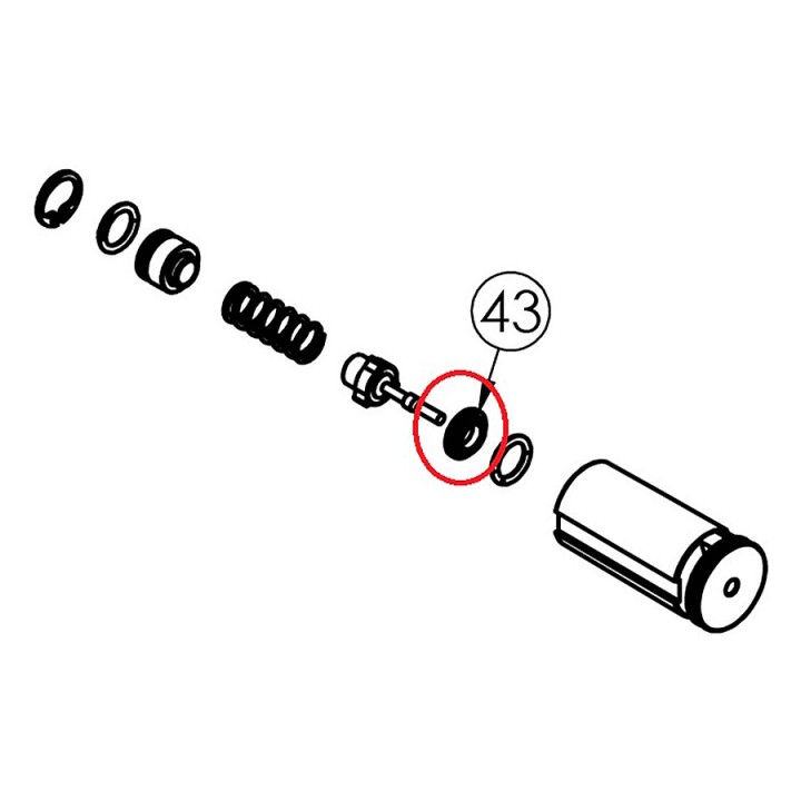 Cup Seal Seat [SW-43] Valken - SW1