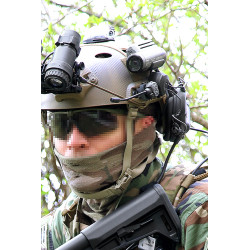 Night Evolution MPLS3 Lampe de Casque -Emerson - Noir