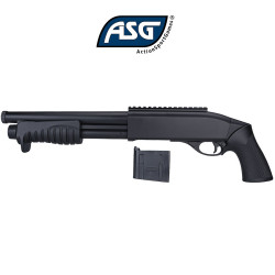 Réplique airsoft débutant type fusil à pompe manuel.