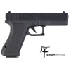 Pistolet à bille faible puissance, portée 10m