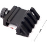 Offset mounting rail 45° Picatinny - Black Eagle