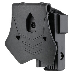 holster de ceinture, tactique, rigide -  AMOMAX