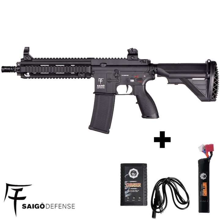 AEG SHOGUN ASTER MK1 NOIR SAIGO DEFENSE COMBO