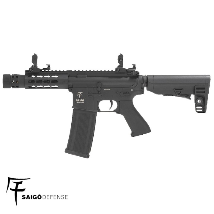 AEG KENJI COURT NOIR COMBO SAIGO DEFENSE - Airsoft AEG guns