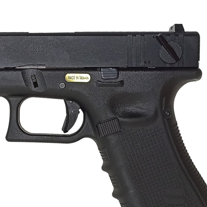 G18C Gen4, metal slide, GBB, black WE - Promotions