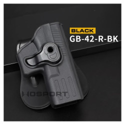 WST Belt Holster for G-Series, Right Hand - Black