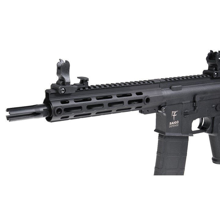 aeg shinobi noir gearbox v2 rail picatinny