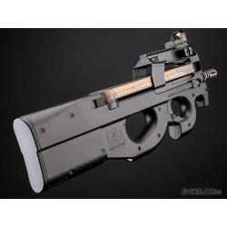 SoftAir Licensed FN P90® Full Size Metal Gearbox Airsoft AEG (Color: Black)