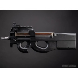 SoftAir Licensed FN P90® Full Size Metal Gearbox Airsoft AEG (Color: Black)