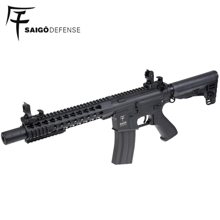 AEG KENJI LONGUE NOIR COMBO SAIGO DEFENSE - Airsoft AEG guns