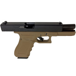 copy of Airsoft Pistol Gas WE R17 Gen4 GBB Blowback Replica G17 Black