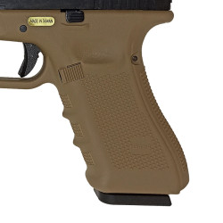 copy of Airsoft Pistol Gas WE R17 Gen4 GBB Blowback Replica G17 Black