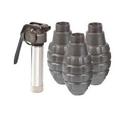 APS Thunder B Airsoft CO2 Simulation Grenade (Model: Pineapple / Set of 3)