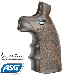 poignée Dan Wesson bois, grip revolver CO2 ASG imitation bois