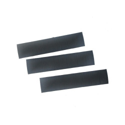 6.25" Black Checkered Rail Cover Black Eagle Corporation