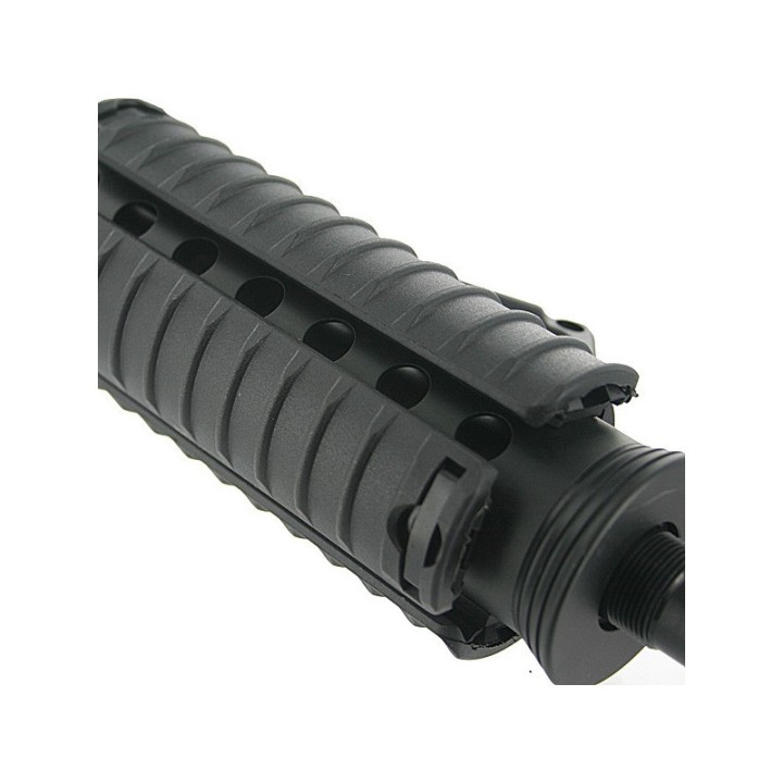 6.25" Black Checkered Rail Cover Black Eagle Corporation