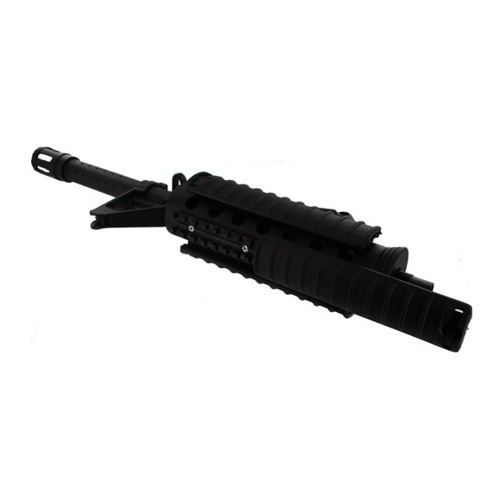 6.25" Black Checkered Rail Cover Black Eagle Corporation
